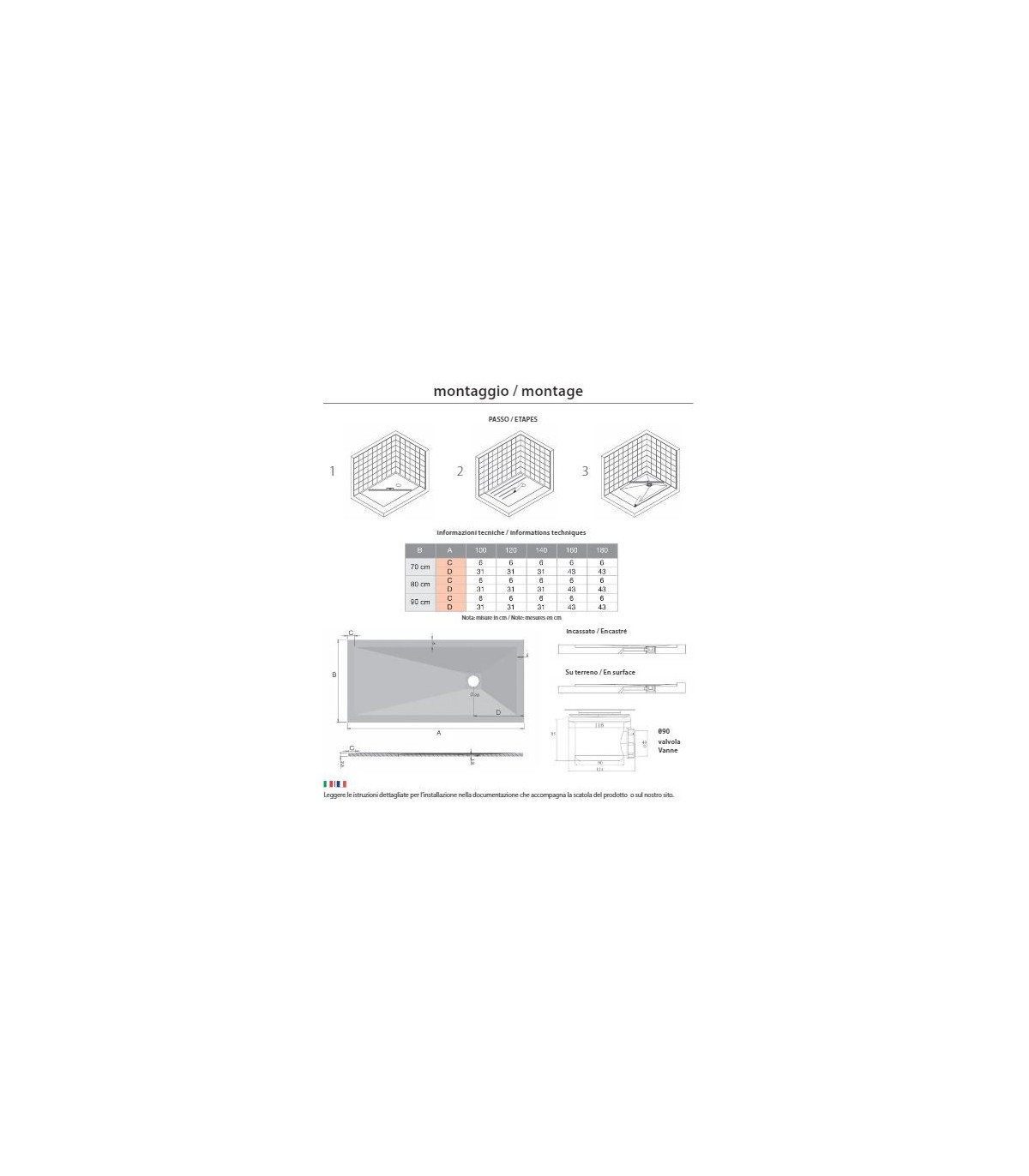 Piatto Doccia Marmoresina 70 X 120.Piatto Doccia 80 X 120 Crema In Marmoresina Ultraslim H 2 5 Rettangolare Karag Italia Srl 259 00